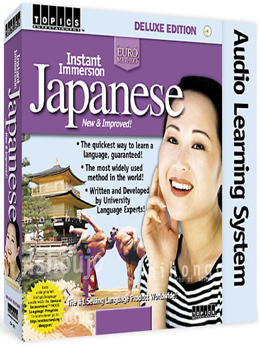 Title details for Instant Immersion Japanese by TOPICS Entertainment - Available